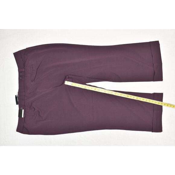 NEW Lane Bryant Women's Houston Trouser Wide Leg Pants Purple Size 28 NWT - Picture 4 of 8